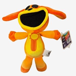 Poppy Playtime Smiling Critters DogDay Plush Orange Dog Mob 2024 NWT